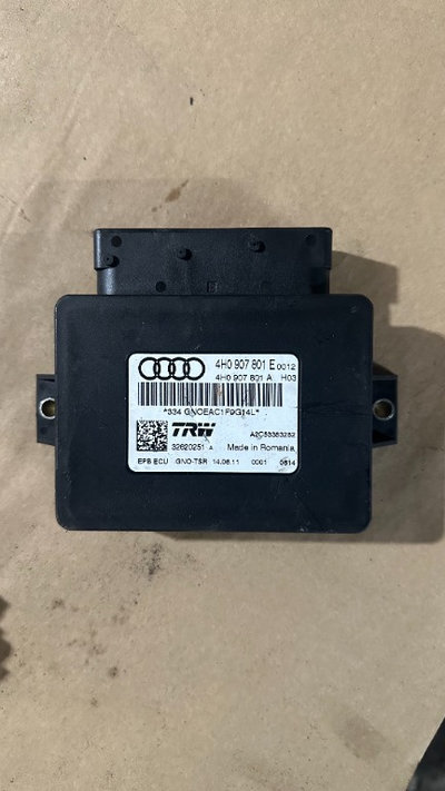 Modul calculator frana de mana audi a6 c7 a7 a8 4h