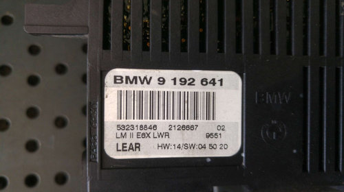 Modul calculator lumini bmw seria 5 e60 