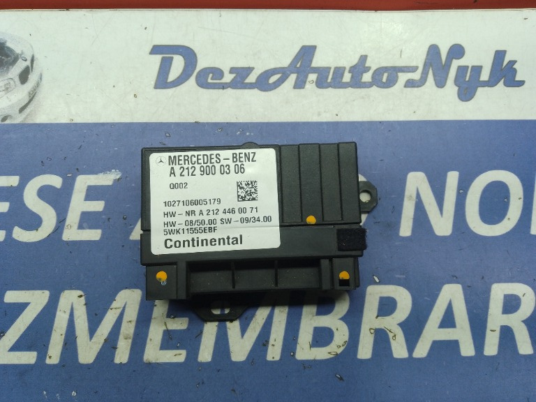 Modul calculator pompa motorina Mercedes Benz C-Class Break W204 C200 2.2Cdi Euro 5 A2129000306 2007-2014