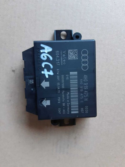 Modul/calculator senzori parcare Audi A6/A7/A8 Cod