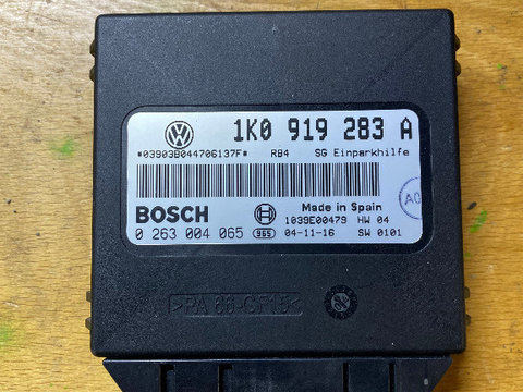 Modul calculator senzori parcare VW Golf 5 si 5 plus cod 1K0919283A