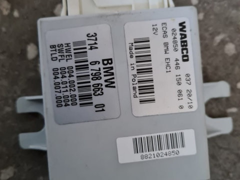Modul calculator suspensie perne aer BMW seria 5 F11 cod 37146798663 798663