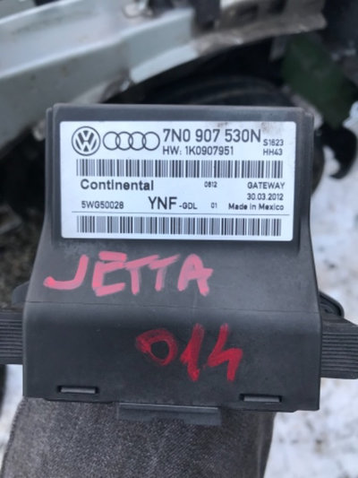 Modul Can Gateway VW Jetta 2014 cod: 7N0 907 530N