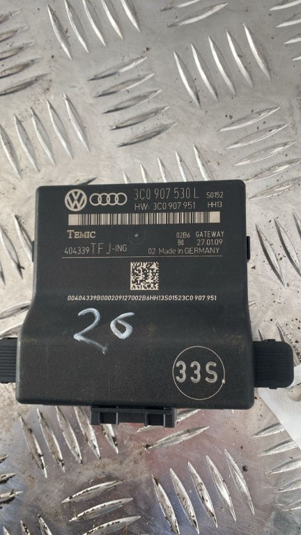 Modul CAN Vw Passat CC 1.8 TFSI cod motor BZB an 2009 cod 3C0907530L