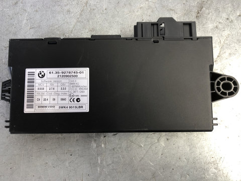 Modul CAS BMW 320d E90 E91 X-Drive 184cp sedan 2012 (9278745)