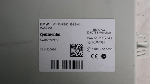 MODUL CAS BMW SERIA 5 F11 / AN 2012 / CO