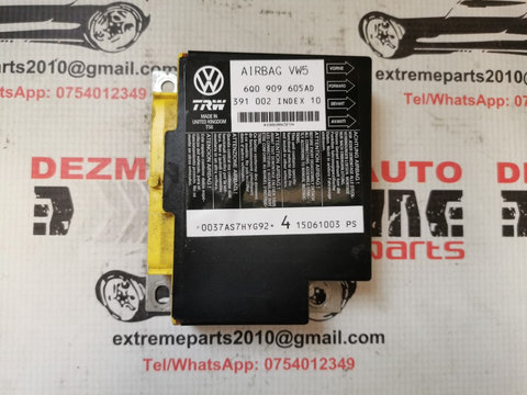 Modul comanda airbag 6Q0909605AD TRW Volkswagen, Seat, Skoda