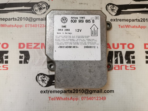 Modul comanda airbag 6Q0909605B 5WK42869 Volkswagen, Seat, Skoda