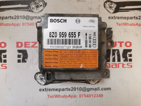 Modul comanda airbag 8Z0959655F Bosch 0285001386