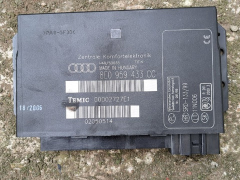 Modul confort audi a4 b6, 2002, 1.9