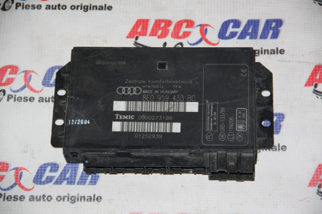 Modul confort Audi A4 B7 2005-2009 cod: 8E0959433B