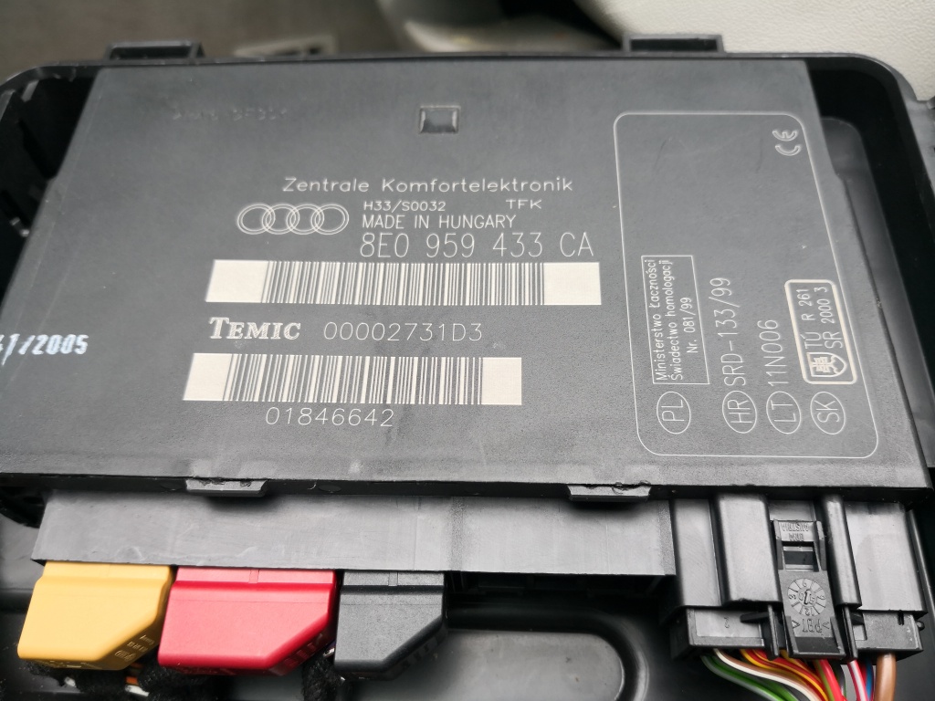 Modul confort Audi a4 b7 an 2006