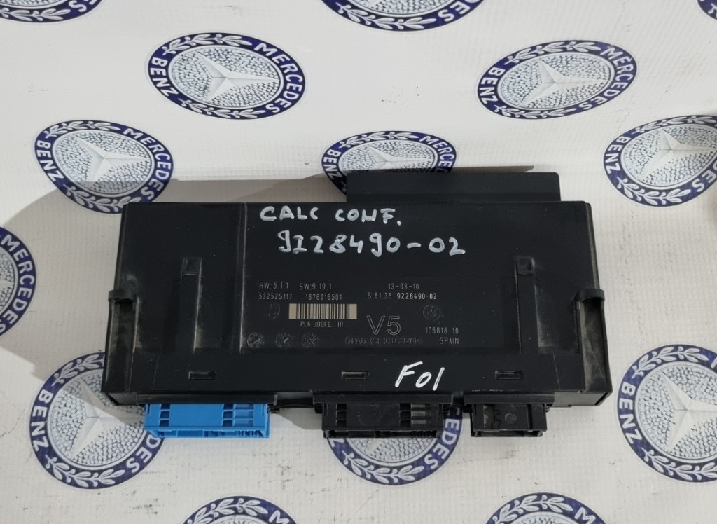 Modul confort Bmw 730d F01 9228490