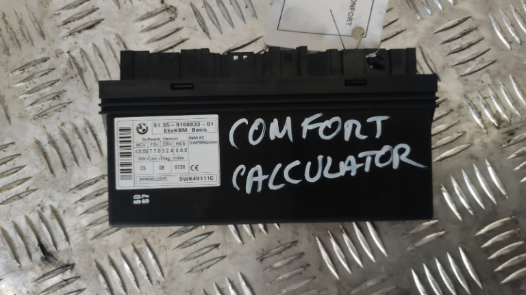 Modul confort BMW seria 5 E60 2.0 D cod 