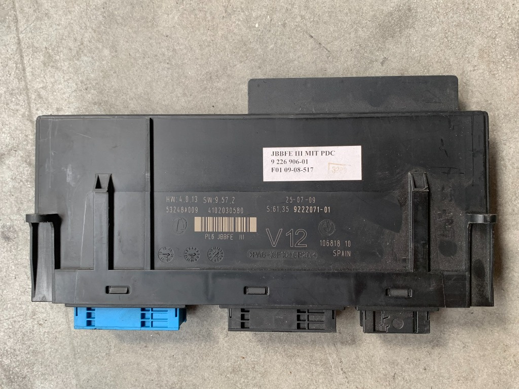 Modul confort Bmw seria 5 F10/F07, seria 7 F01 cod 9226906/9222071