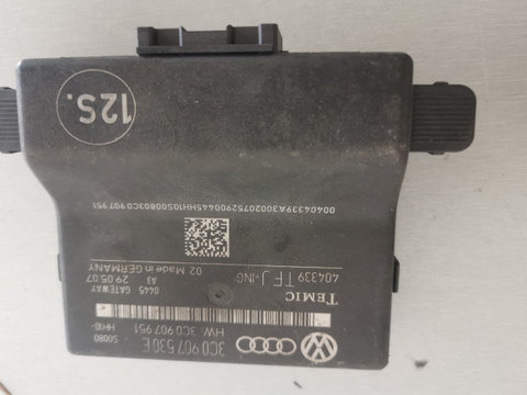 Modul confort Calculator confort 3C0907530E Volkswagen Passat B6 3C0907530E Volkswagen VW Passat