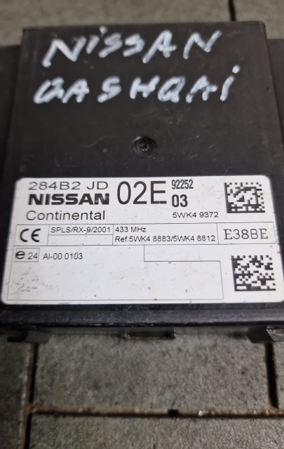 Modul confort Cod: 284B2JD02E Nissan Qas