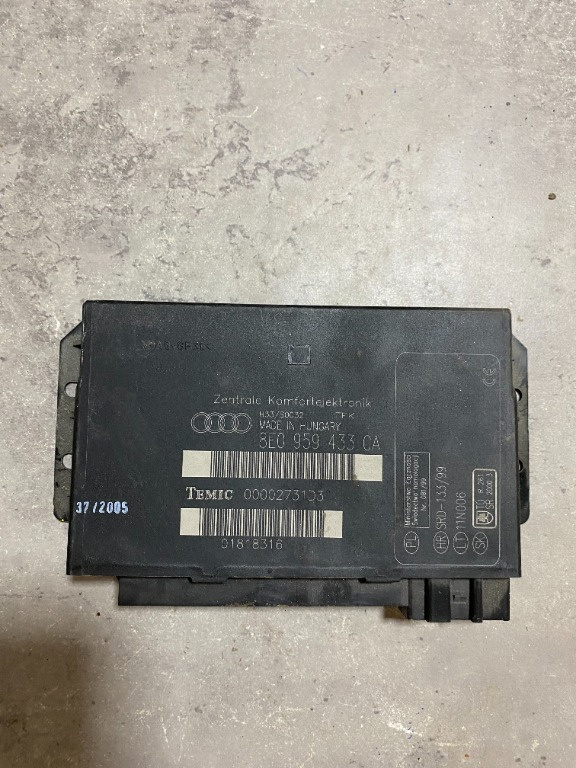 Modul Confort Cod 8E0959433CA /8E0 959 433 CA penru Audi A4 B7 An 2006