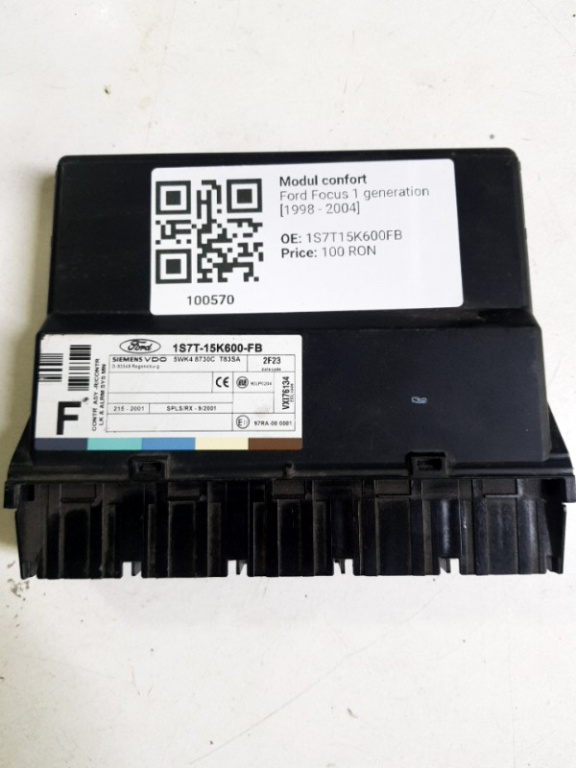 Modul confort - Ford Focus 1 generation [1998 - 2004]