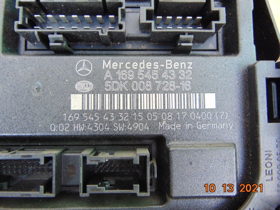 Modul Confort Mercedes A Class w169 2004-2012 calculator confort b class w245