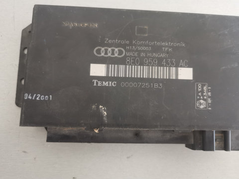 Modul confort Modul confort auto audi a4 b6 8e0959433ac 8e0959433ac Audi A4