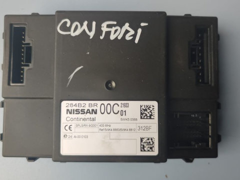 Modul confort Nissan Qashqai 1.6 DCI , 131 cp / 96 kw , cod motor R9M , cod 284B2BR00C