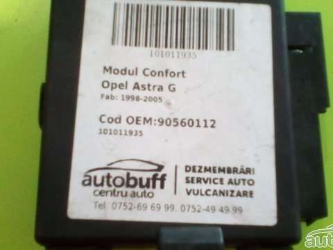Modul Confort Opel Astra G (1998-2004) 1.7 90560112 933006518 90 560 112 CE