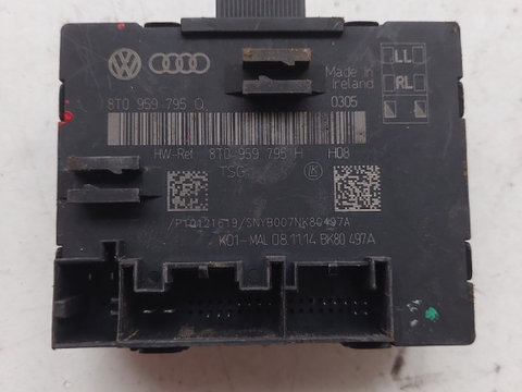 Modul confort stanga spate AUDI A4 IV (8K2, B8) [ 2007 - 2015 ] OEM 8t0959795q