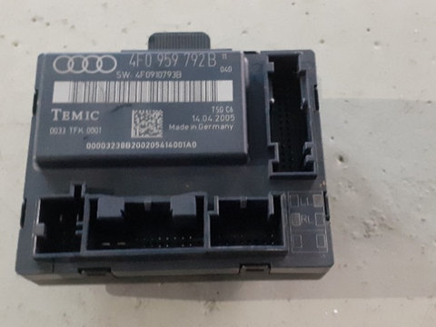 Modul confort usa dreapta fata Audi A6 c6 cod 4f0959792b