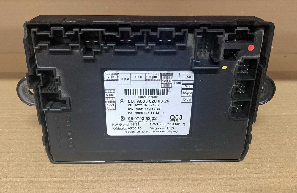 Modul confort usa stanga Mercedes S Clas