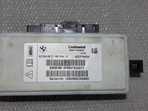 MODUL CONTROL AIRBAG BMW X5 F15 COD:65776807634