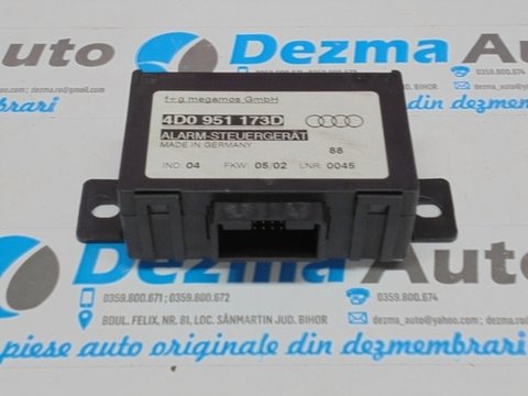 Modul control alarma 4G0951173D, Audi A6 (4B, C5) 1997-2005 (id:131408)
