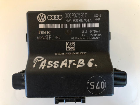 Modul control central VW Passat b6 cod 3C0907530C