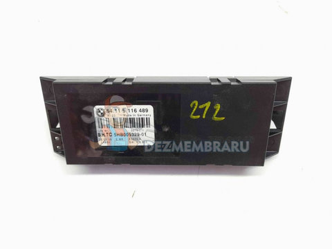 Modul control clima 64.119116489 Bmw X5 (E70) [Fabr 2007-2013] 3.0 D