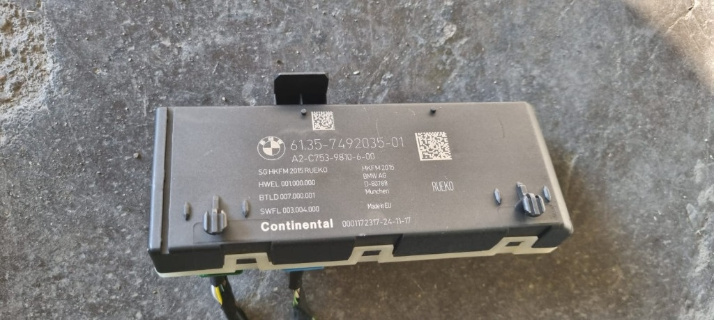 Modul control haion haion BMW cod 7492035