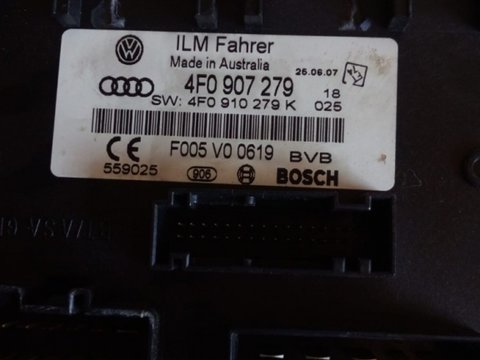 Modul Control Lumini Audi A6 (C6 / 4F 2004-2011) oricare 4F0907279