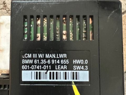 Modul control lumini BMW X5 cod: 6135-6914655