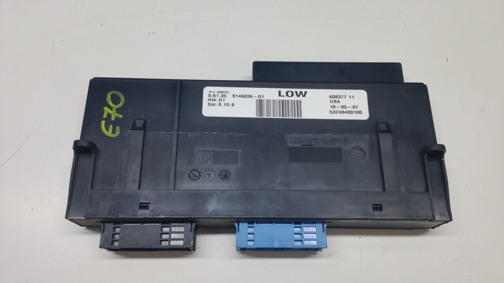 Modul control lumini BMW X5 E70 Cod 60837711 6135914603601
