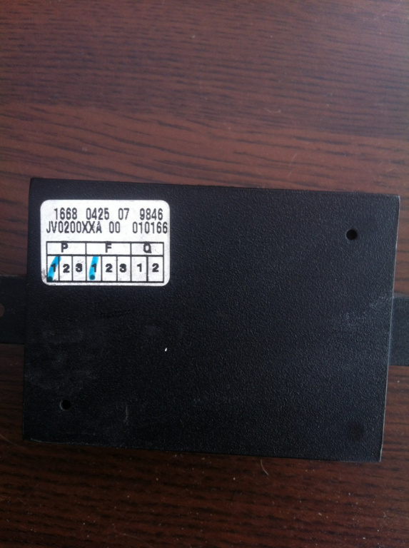 Modul control Mercedes-Benz A-Class W168 [1997 - 2001] Hatchback A 160 AT (102 hp)