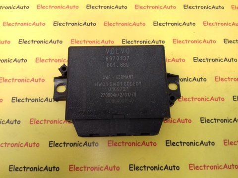 Modul Control Parcare Volvo V40, V50, 8673137, 601.889