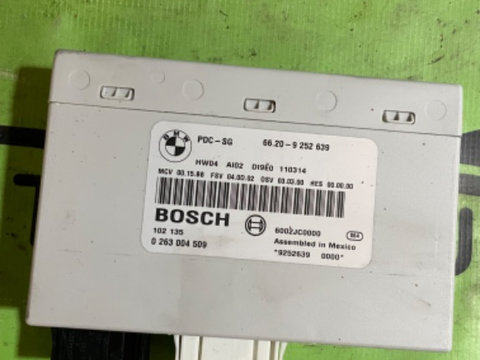 Modul control PDC BMW 320d E90 E91 Facelift Automat 184cp sedan 2012 (9252639)