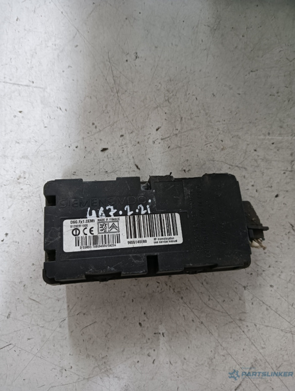 Modul control PEUGEOT 407 (6D_) [ 2004 - > ] OEM 9655140080