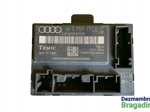 Modul control usa fata dreapta Cod: 4F0959792E Audi A6 4F/C6 [2004 - 2008] Sedan 3.0 TDI tiptronic quattro (225 hp)