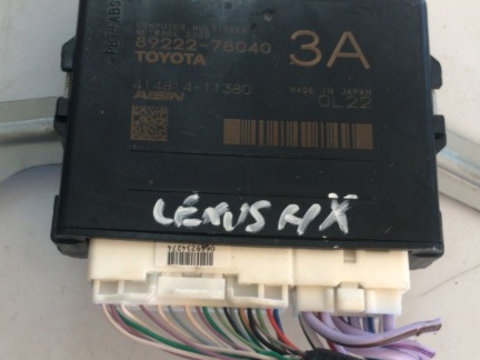 Modul control usi Lexus NX 2019 cod 8922278040