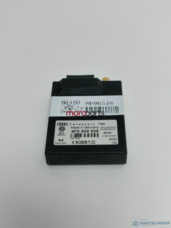Modul control webasto Audi A6 C6 (4F2) Sedan 2006 2.7 TDI OEM 4F0909509