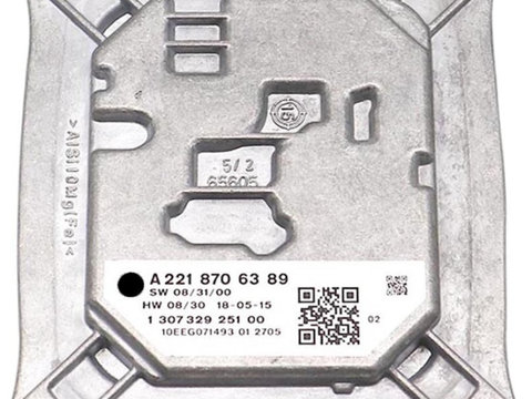 Modul Drl Far Mercedes Clasa S (W221) - A2218706389, 130732925100, 10EEG071493 484581