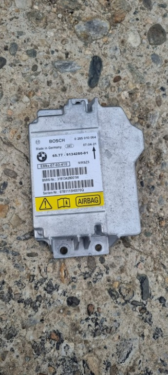 Modul ecu calculator airbag BMW Mini cod 9134280