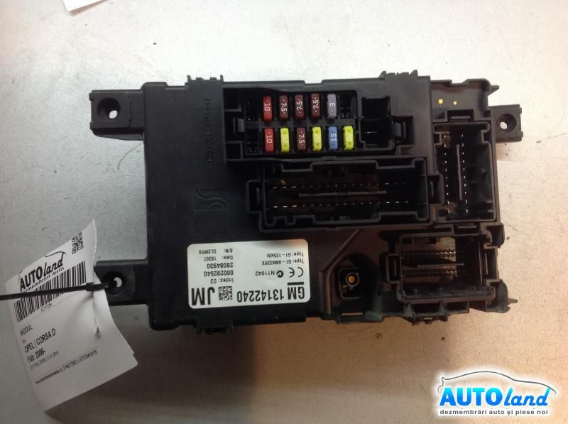 Modul Electronic 13142240 Bsi Opel CORSA D 2006