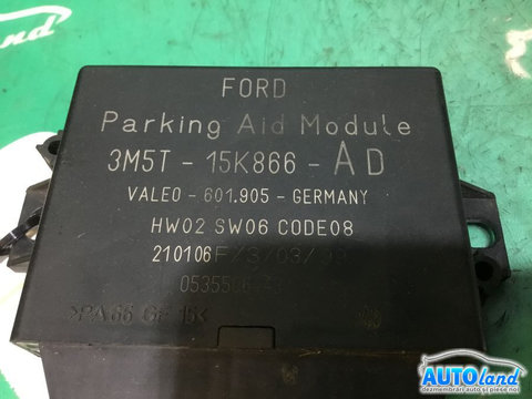 Modul Electronic 3m5t15k866ad Senzor Parcare Ford FOCUS II DA 2004-2008