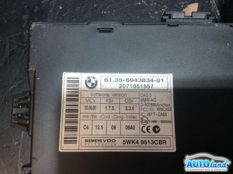Modul Electronic 6943834 Control BMW 3 E90 2005